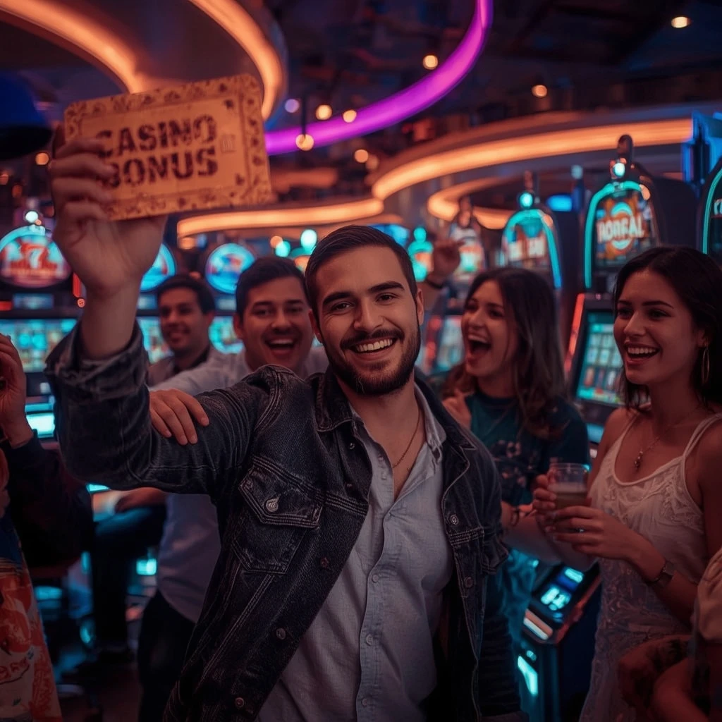 une personne tenant un bonus NinBet Casino